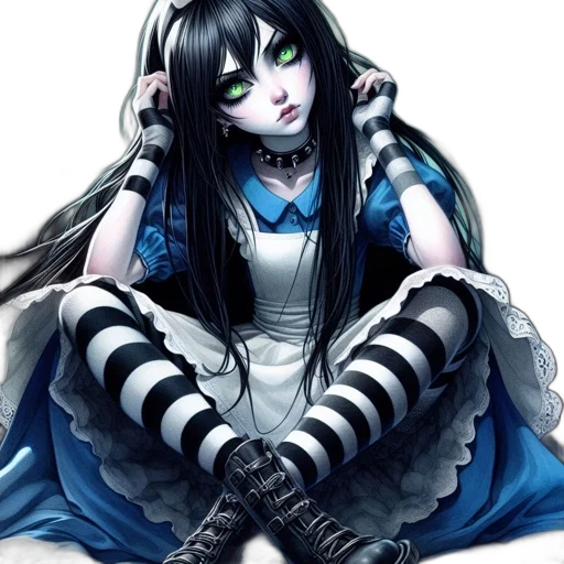 dress, staff, fantasy art, anime transparent PNG cut-out