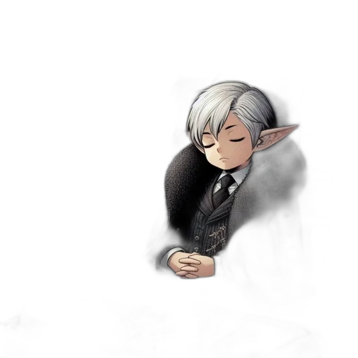 staff, mask, creature, face transparent PNG cut-out
