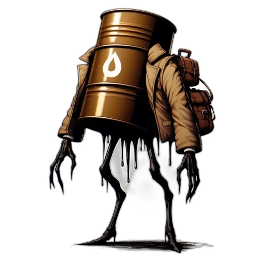 jacket, robot, creature, concept art transparent PNG cut-out