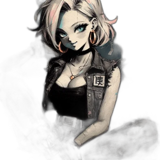 jacket, face, mask, robot transparent PNG cut-out