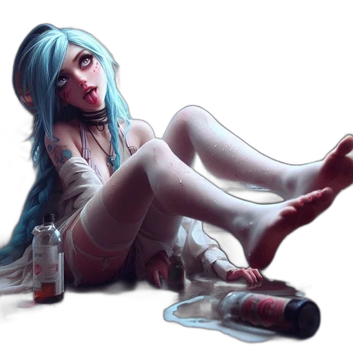 robot, bottle, dress, creature transparent PNG cut-out