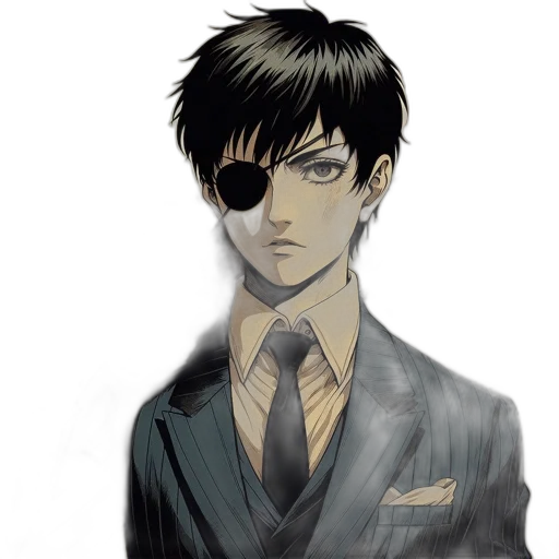 mask, face, staff, jacket transparent PNG cut-out