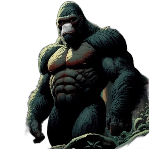 animal, creature, comic book art, concept art transparent PNG cut-out