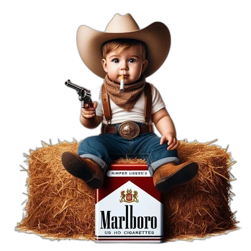 weapon, hat, bottle, photorealistic transparent PNG cut-out