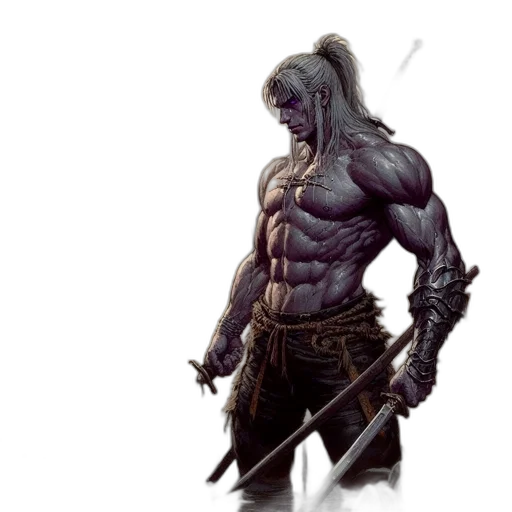 sword, concept art, fantasy art, comic book art transparent PNG cut-out