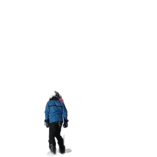jacket, staff, hat, robot transparent PNG cut-out