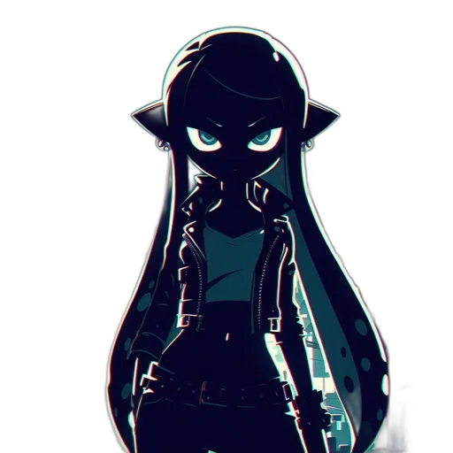 jacket, staff, mask, robot transparent PNG cut-out