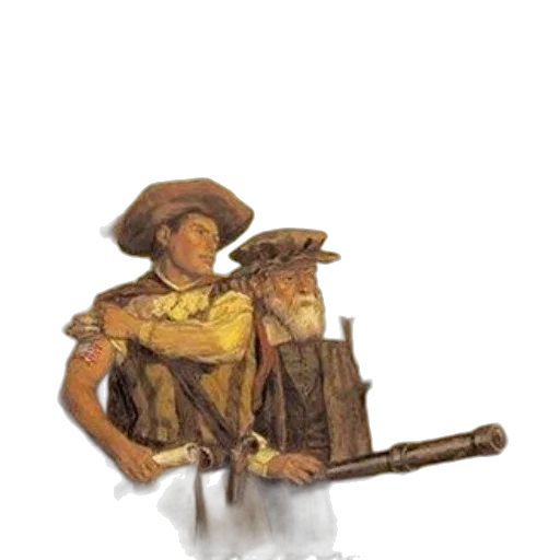 staff, weapon, hat, sword transparent PNG cut-out