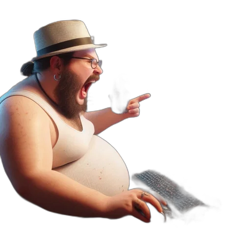 food, hat, staff, animal transparent PNG cut-out