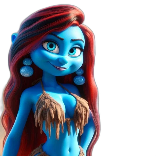 fantasy art, concept art, 3d render, comic book art transparent PNG cut-out