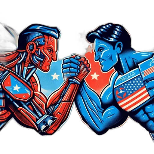 comic book art, concept art, cartoon, vivid transparent PNG cut-out