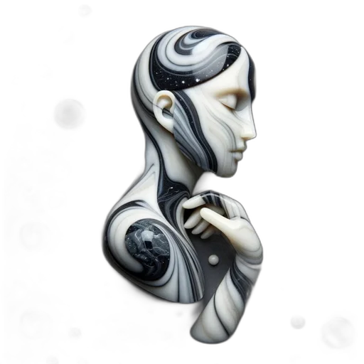 robot, jewelry, face, concept art transparent PNG cut-out