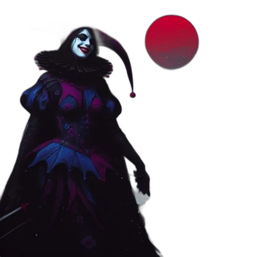 concept art, comic book art, dark, wintry transparent PNG cut-out