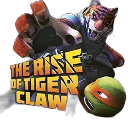 concept art, rise, tiger, claw transparent PNG cut-out