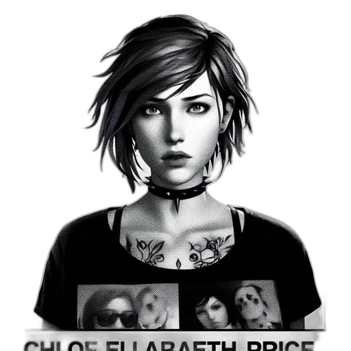 face, pixel art, comic book art, concept art transparent PNG cut-out