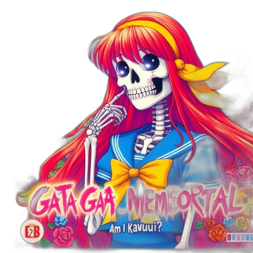 vaporwave, anime, concept art, pixel art transparent PNG cut-out