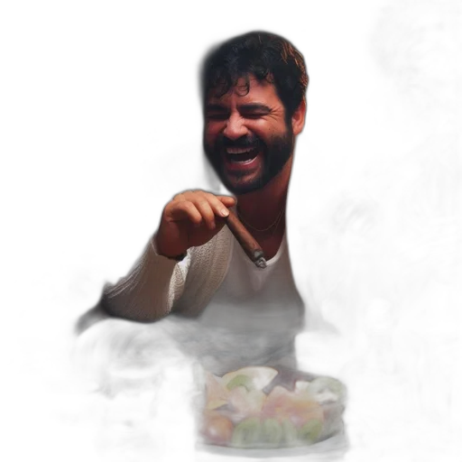 food, creature, face, animal transparent PNG cut-out