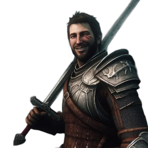sword, weapon, staff, face transparent PNG cut-out