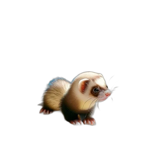 animal, creature, staff, hair transparent PNG cut-out