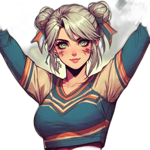 staff, jacket, face, anime transparent PNG cut-out