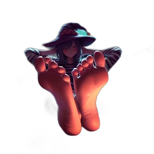 shoes, hat, creature, weapon transparent PNG cut-out