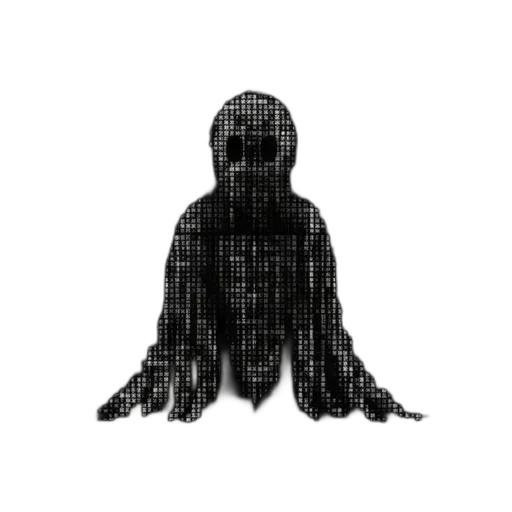 robot, mask, creature, jacket transparent PNG cut-out
