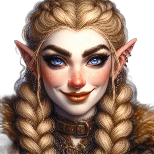 face, dragon, staff, fantasy art transparent PNG cut-out