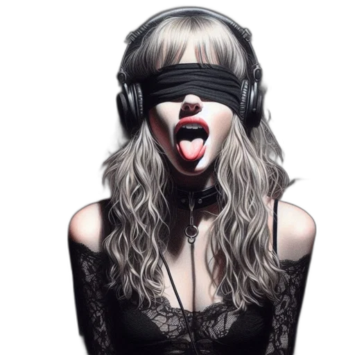 mask, face, cyberpunk, photorealistic transparent PNG cut-out