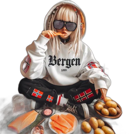 food, jacket, robot, dress transparent PNG cut-out