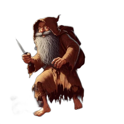 staff, creature, fantasy art, concept art transparent PNG cut-out