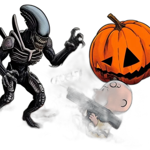 concept art, comic book art, cartoon, outer space transparent PNG cut-out