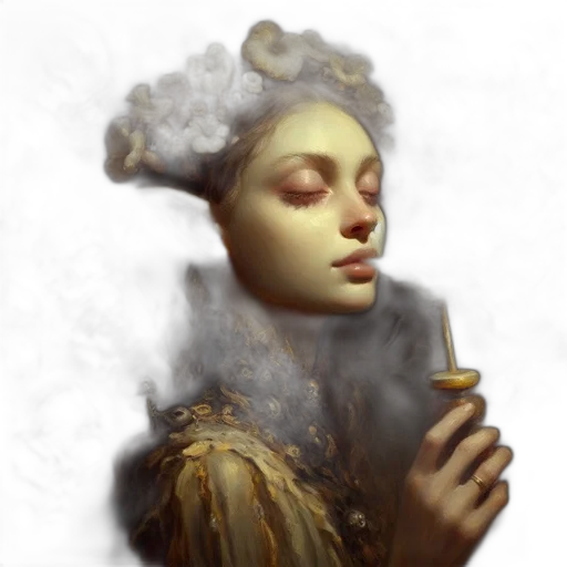 face, crown, mask, staff transparent PNG cut-out