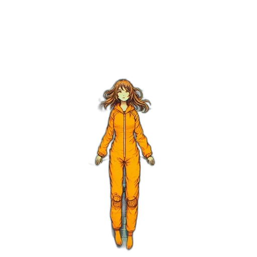jacket, dress, staff, robot transparent PNG cut-out