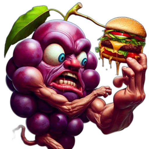food, creature, animal, face transparent PNG cut-out