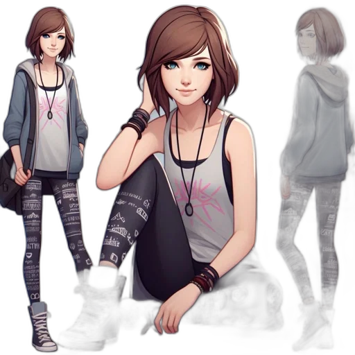 jacket, dress, concept art, fantasy art transparent PNG cut-out