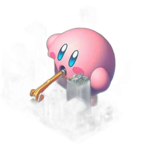 weapon, robot, creature, staff transparent PNG cut-out