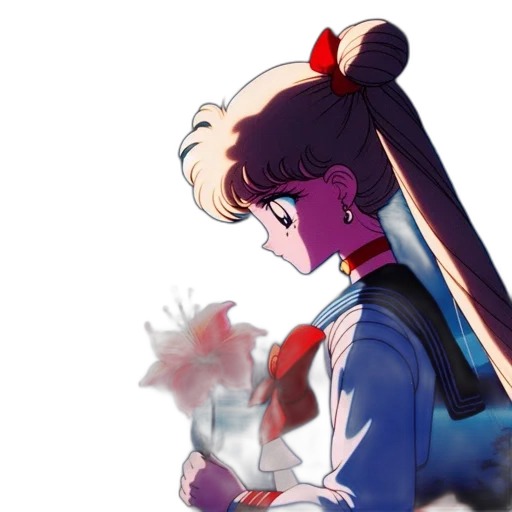 staff, mask, weapon, flower transparent PNG cut-out