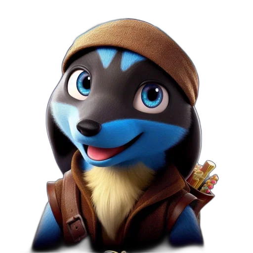 staff, mask, animal, face transparent PNG cut-out