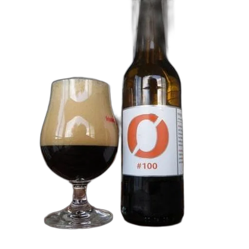 bottle, beer, labeled, 100 transparent PNG cut-out