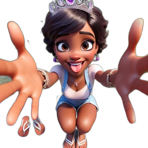 crown, cartoon, 3d render, concept art transparent PNG cut-out