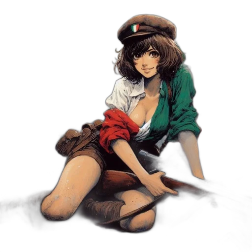 hat, dress, jacket, shoes transparent PNG cut-out