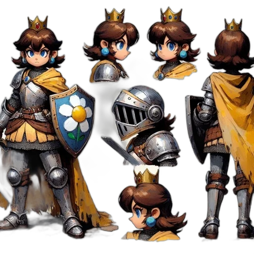 crown, concept art, fantasy art, pixel art transparent PNG cut-out