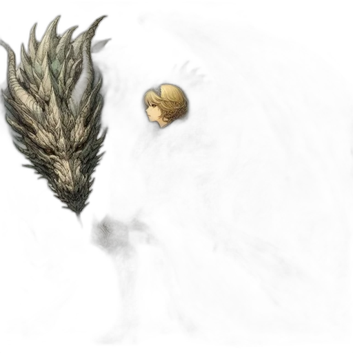 dragon, mask, creature, crown transparent PNG cut-out