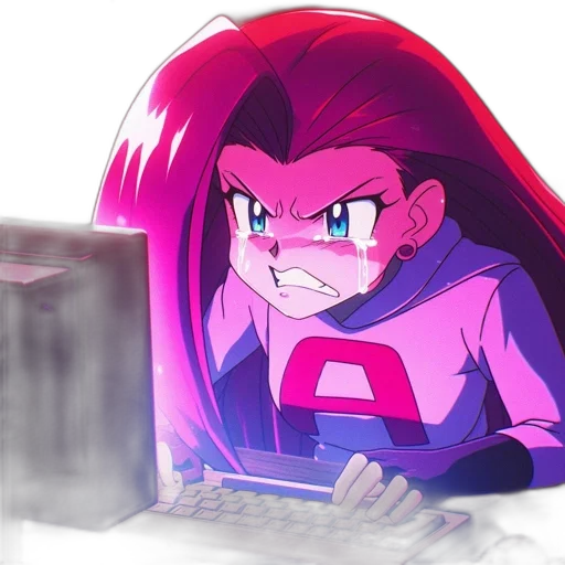 robot, vaporwave, anime, cyberpunk transparent PNG cut-out