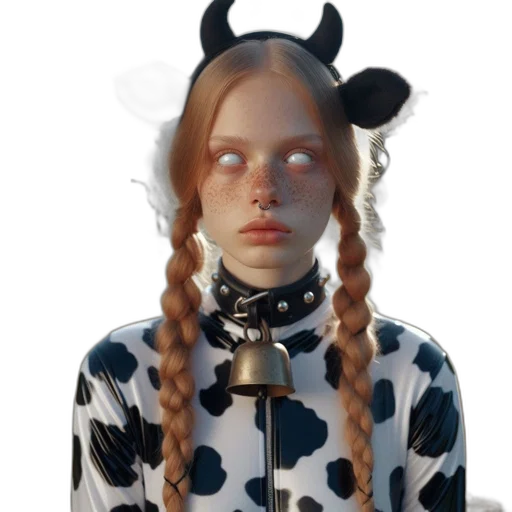 face, dress, mask, animal transparent PNG cut-out