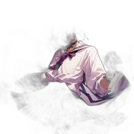 dress, staff, jacket, mask transparent PNG cut-out