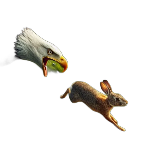 animal, creature, concept art, 3d render transparent PNG cut-out