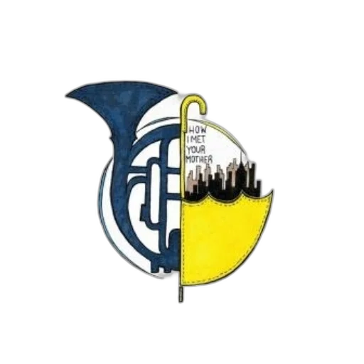 staff, umbrella, sticker, featuring transparent PNG cut-out