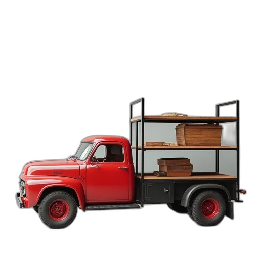 furniture, car, 3d render, photorealistic transparent PNG cut-out