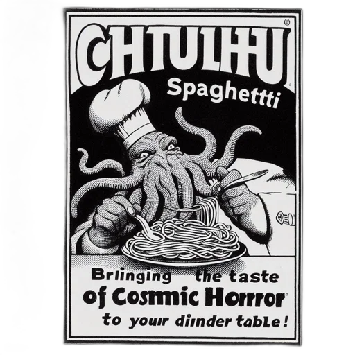 food, furniture, illustrates, cthulhu transparent PNG cut-out